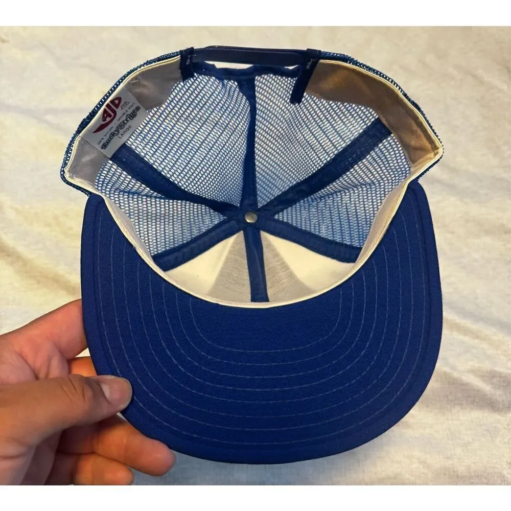 Indianapolis Colts Hat Cap AJD Lucky Stripe Snapback Vintage